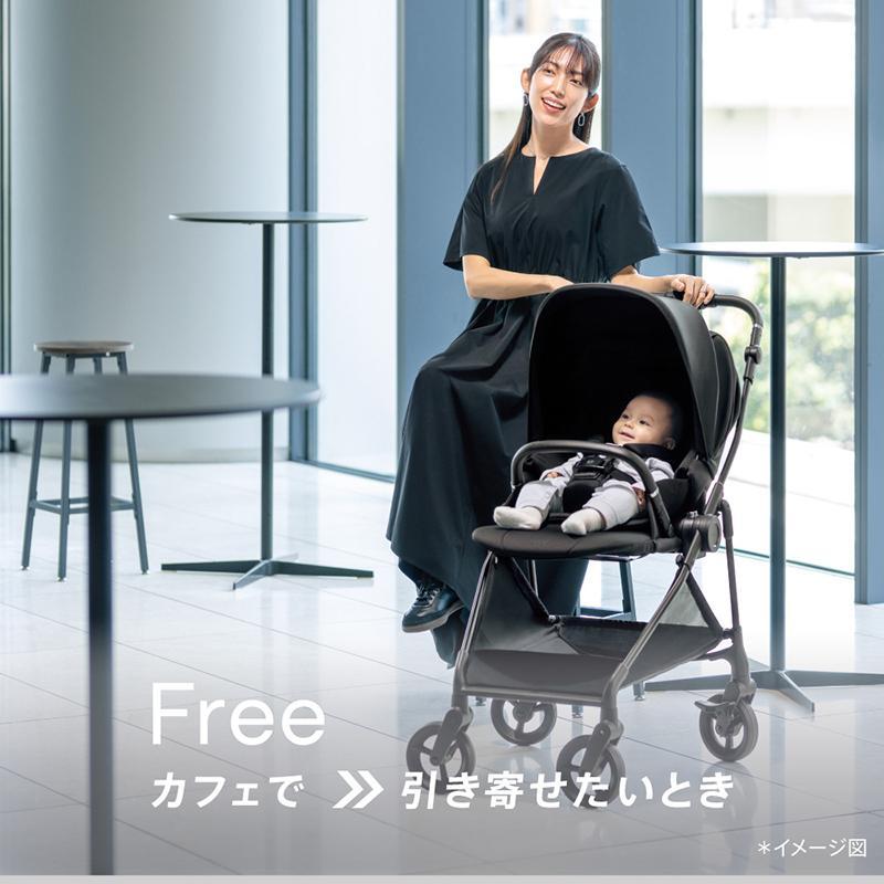 アップリカ A型ベビーカー 【 ルーチェ フリー AC グリーン GN 】 Apricaの画像
