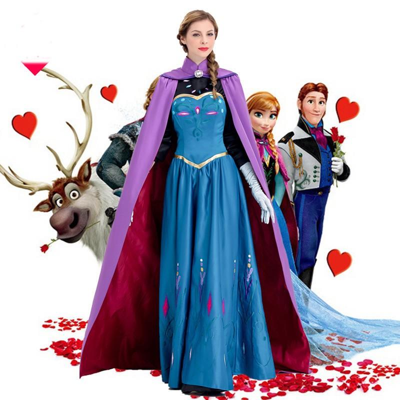 送料無料！コスプレ衣装/ディズニー Frozen アナと雪の女王