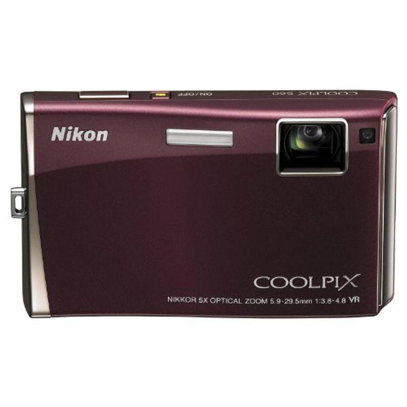Nikon デジタルカメラ COOLPIX (クールピクス) S60 ボルドーワインレッド COOLPIXS60BRD コンパクトデジタルカメラ