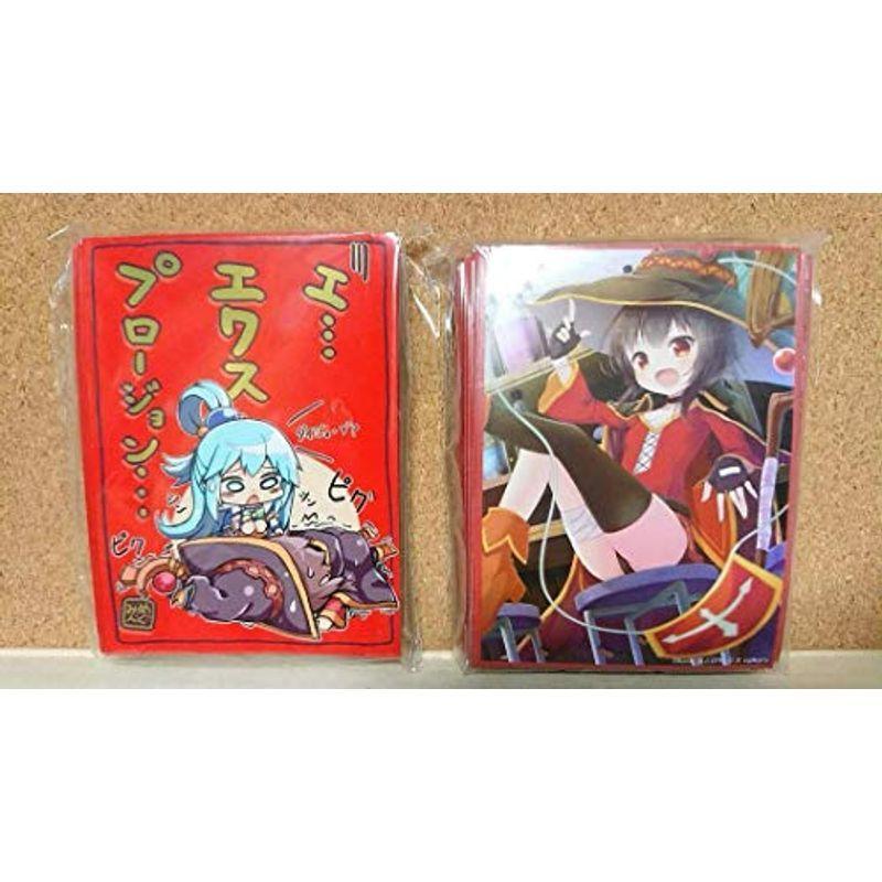 スリーブ この素晴らしい世界に祝福を このすば トレーディングカード このすば アクア