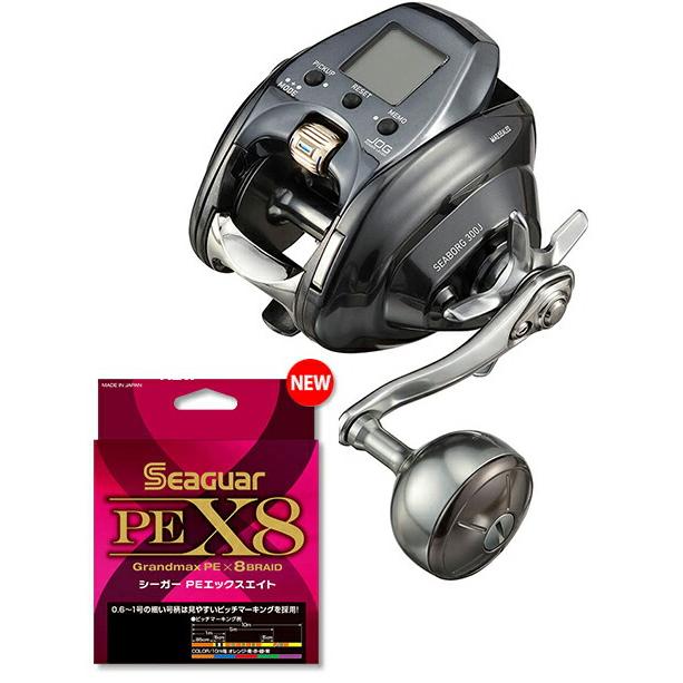 ダイワ (daiwa) 21 シーボーグ 300J (右巻) PEライン4号300mセット