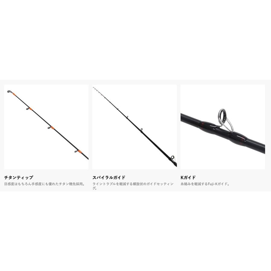 プロックス カブラバ真鯛TE KRMT195 195L/195ML 195cm 鯛カブラ(鯛ラバ)専用ロッド PROX OGK