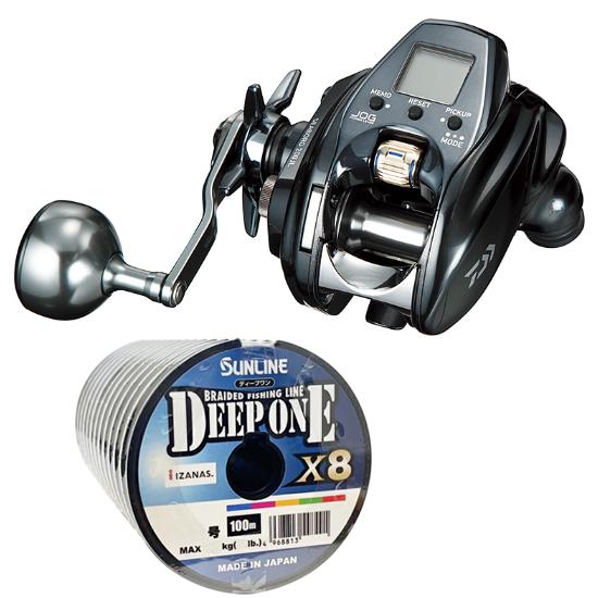 ダイワ 22 シーボーグ 200JL PEライン1.5号400mセット(サンライン 