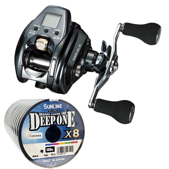 ダイワ 22 シーボーグ 200J-DH PEライン1.5号400mセット(サンライン 