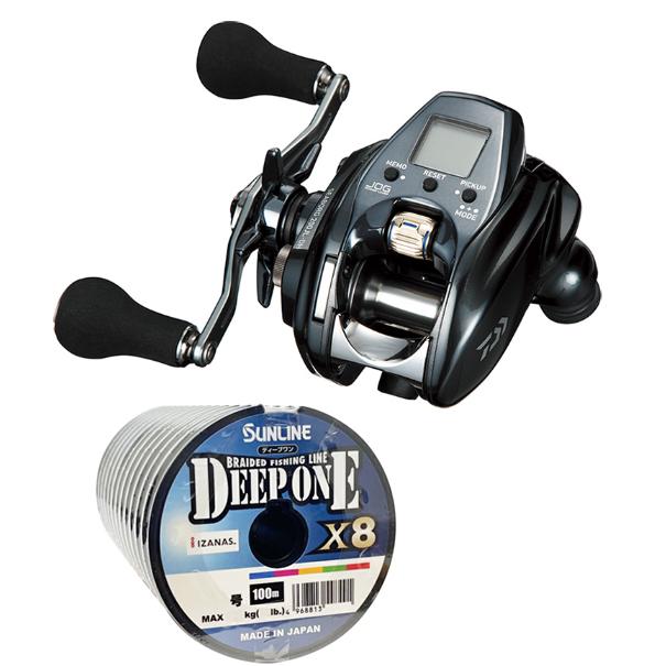 DAIWA（ダイワ） 22 シーボーグ 200JL-DH 左巻き PEライン2号300m 