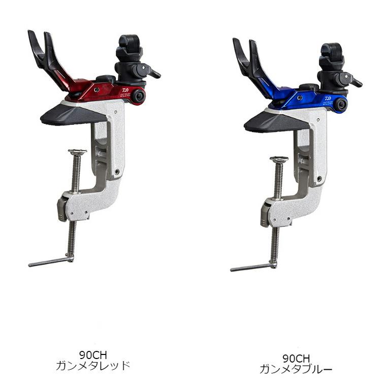 DAIWA（ダイワ） 22 ライトホルダーメタルα 90CH ガンメタ レッド