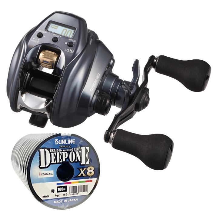 DAIWA（ダイワ） 24 シーボーグ 100J 右巻き PEライン 1.5号200m (サン