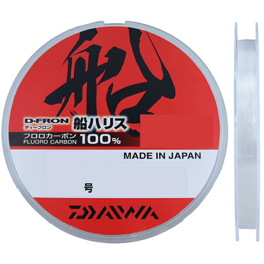TORAY　SUPER STRONG　PE　船　2.5号 DAIWA（ダイワ） ディーフロン 船ハリス 22号 60m フロロカーボン100
