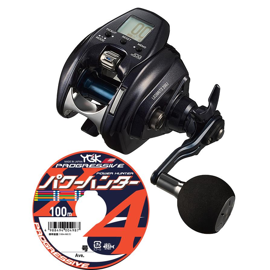 DAIWA（ダイワ） 電動リール 23 レオブリッツ 200J 右巻き PEライン3号