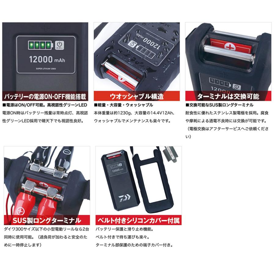 DAIWA（釣り） ダイワ スーパーリチウム12000WP-C（充電器付き） 電動