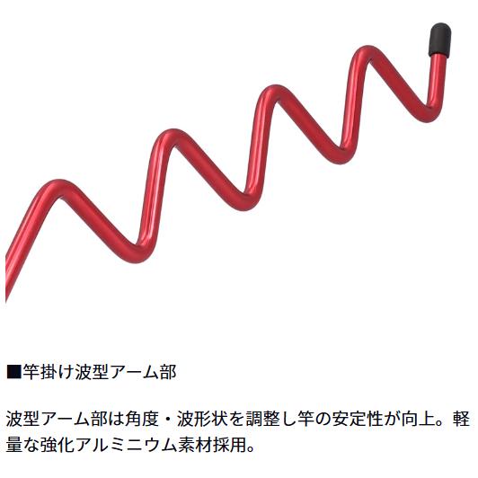 DAIWA（ダイワ） サーフスタンド 503 レッド 竿掛け 三脚 SURF STAND