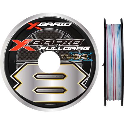 YGK Xブレイド フルドラグ TSR X8 15号(180LB) 100m〜連結 8本撚りPE