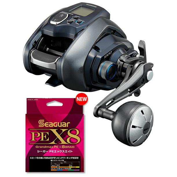人気の雑貨がズラリ シマノ Shimano 21 フォースマスター 1000 Peライン4号300mセット シーガーpe X8 電動リールに糸を巻いてお届け Quran Unv Edu Sd