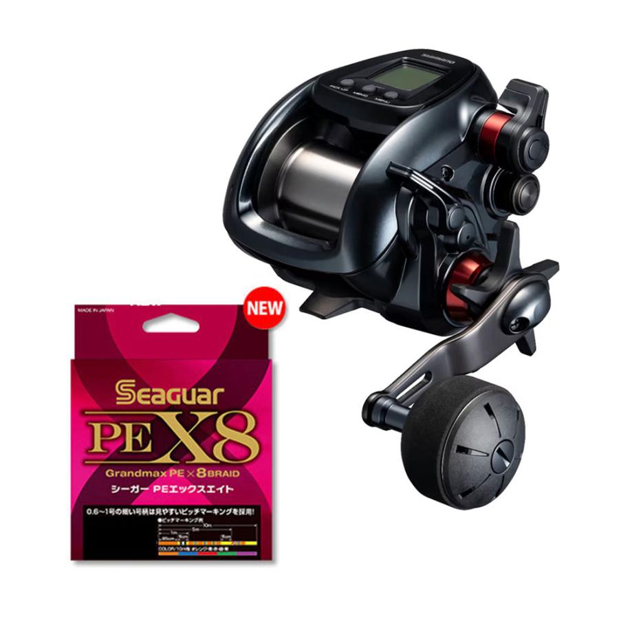 【値下中】シマノ 電動リール　PEライン、コード付き シマノ（SHIMANO） 24 プレイズ 3000 PEライン6号300mセット(シーガー