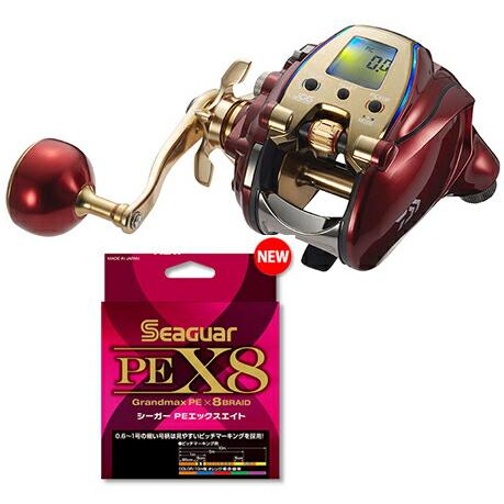 宅配便配送 300jl シーボーグ 21 Daiwa ダイワ 左巻 電動リールに糸を巻いてお届けします X8 Peライン4号300mセット シーガーpe 電動リール リール Williamsav Com