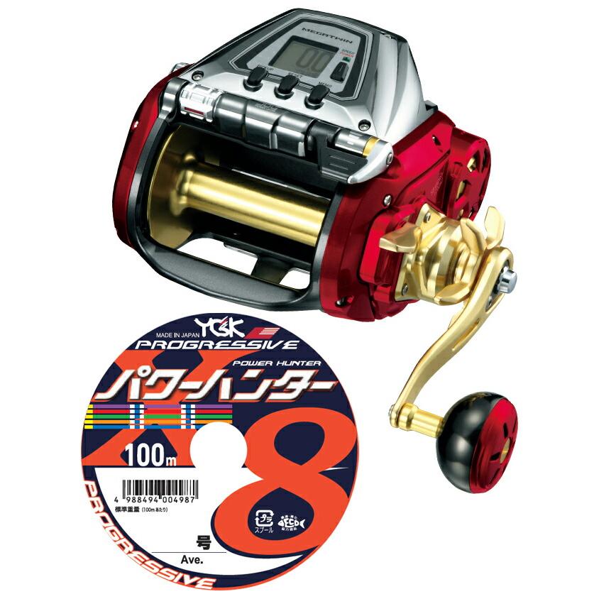 ダイワ シーボーグ 1200MJ PEライン8号1000mセット！(よつあみパワー 