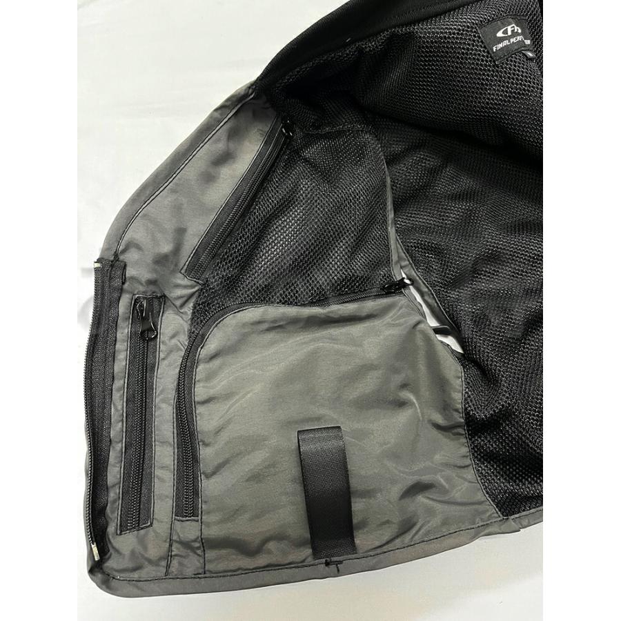 エクセル クリークフィッシングベスト FP-405 ダークグレー・カーキー