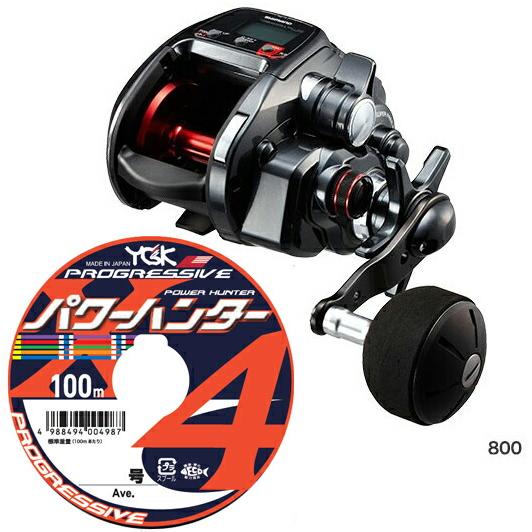 シマノプレイズ800 シマノ プレイズ 800 PEライン3号300mセット！(よつあみパワー