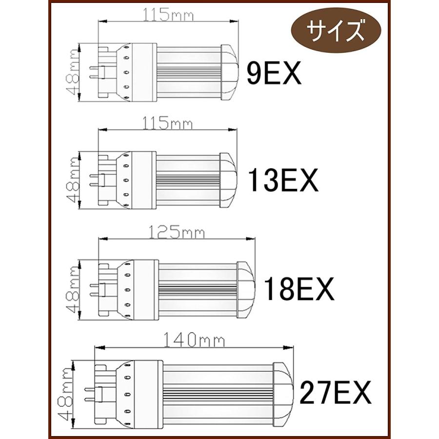 FDL27型のLED LEDコンパクト蛍光灯 FDL27EXをLEDに交換 【電磁波