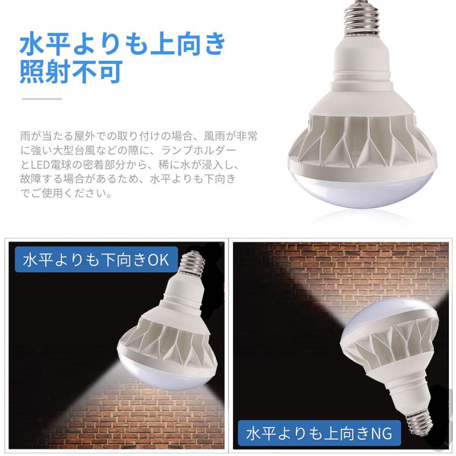 LED ビーム電球 PAR56 消費電力50W E39口金 500W相当 IP65防水 LED電球 散光型 ビームライト 看板照明 高輝度 省エネ 高品質 長寿命 屋内屋外用 PSE【2年保証!】｜osakanumberone｜10