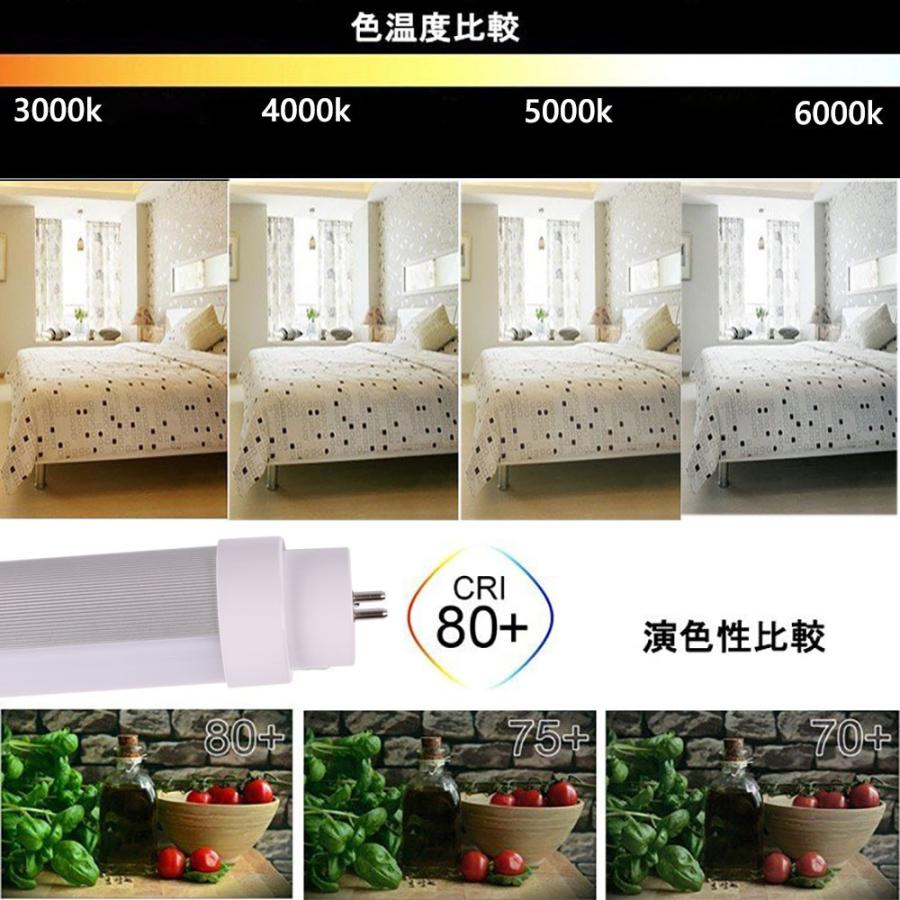 全工事不要 120CM 40W形LED直管蛍光灯 直管型 40ワット形 LED:20W 1198mm 3200lm G13口金 T10 色選択 FL40 FLR40 FHF40 グロー式 ラピッド式 インバーター式｜osakanumberone｜05