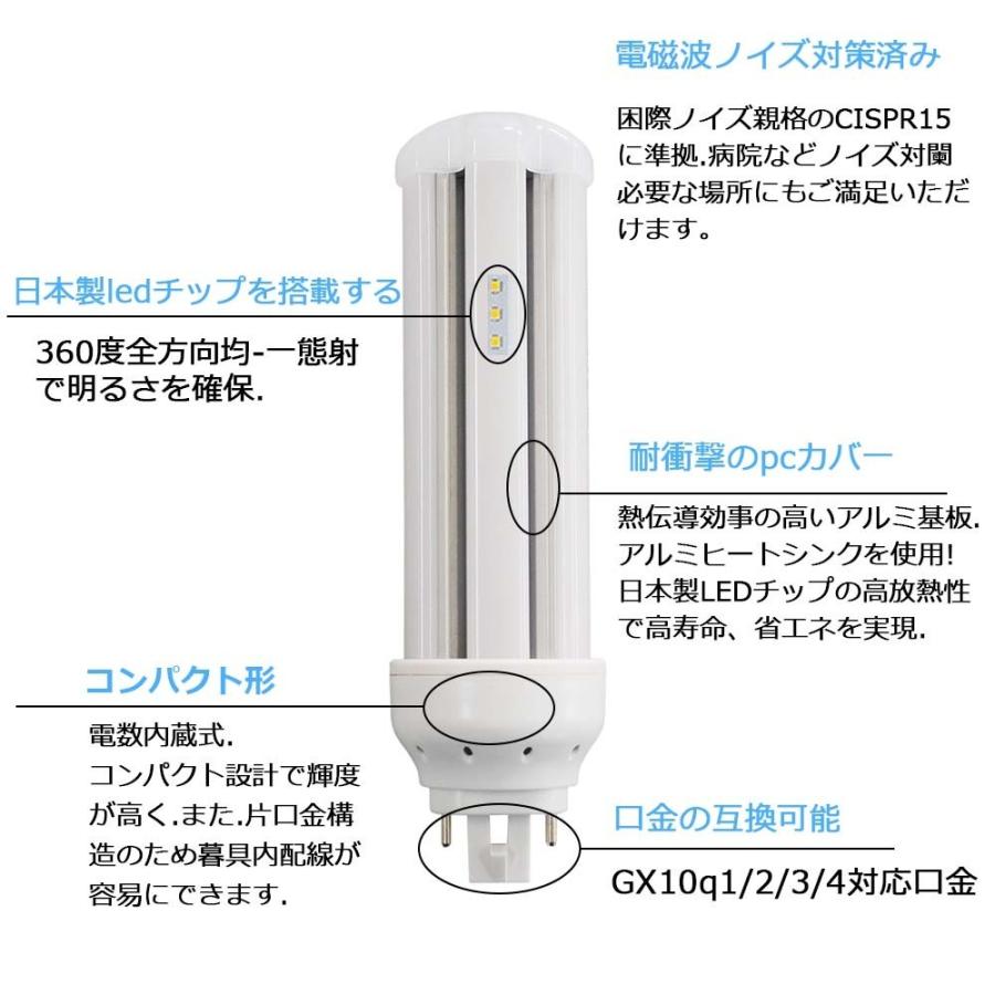 FHT16形代替用 FHT16EX-L LEDコンパクト蛍光灯 GX24Q口金 消費 FHT16形代替用 FHT16EX-L LEDコンパクト蛍光灯 GX24Q口金 消費