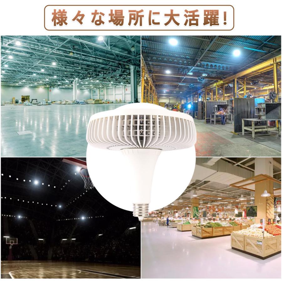 【20個】LED ビーム電球 150W 口金E39 30000LM高輝度 ledランプ1500W相当 LED電球 散光型 ビームライト 看板照明 省エネ 高品質 長寿命 屋内用【1年保証】色選択の画像