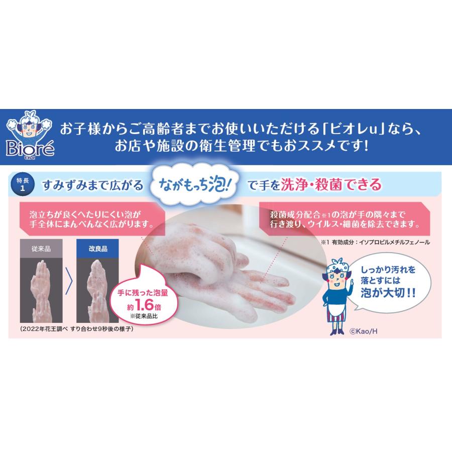 Biore 花王 ビオレU 泡ハンドソープ マイルドシトラスの香り 4L 業務用