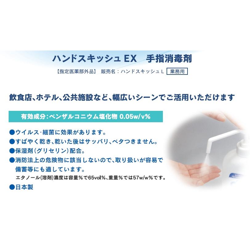 Kao（花王） ハンドスキッシュEX 付替 800ml×6本 業務用 正規品 : 洗剤