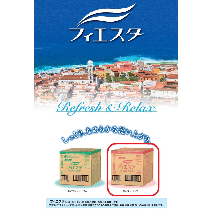 Kao（花王） フィエスタ モイストリンス 10L 業務用 正規品 : 洗剤屋