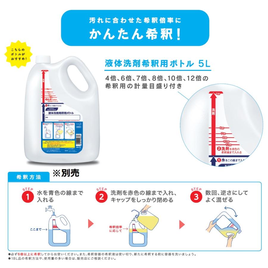 Kao（花王） パワーストリームコンク 18L 業務用 正規品 : 洗剤屋.com