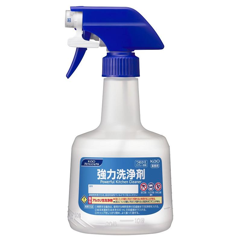Kao（花王） 強力洗浄剤 業務用つめかえスプレー容器 ロック付 600ml