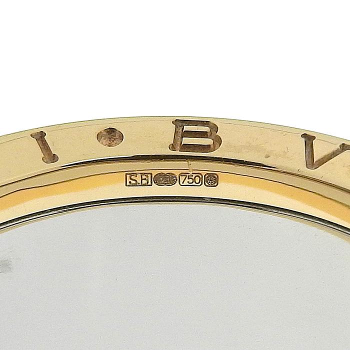 BVLGARI ブルガリ B-zero1 アニッシュ カプーアリング K18PG 750 ピンクゴールド ステンレススティール SS 23号 指輪 送料無料 241000002327 ★｜osakaya7878｜08