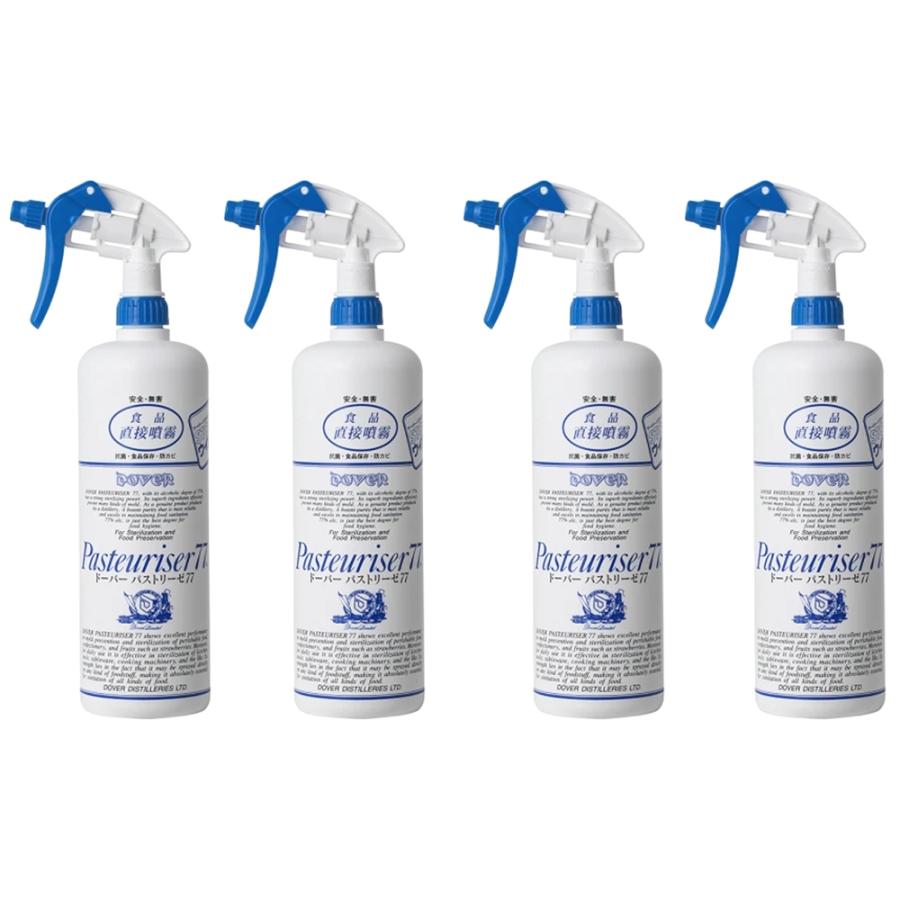 4本まとめ買い パストリーゼ77 1000ml スプレーヘッド付き 1l ドーバー パストリーゼ y0408 お酒屋さんジェーピー 通販 Yahoo ショッピング