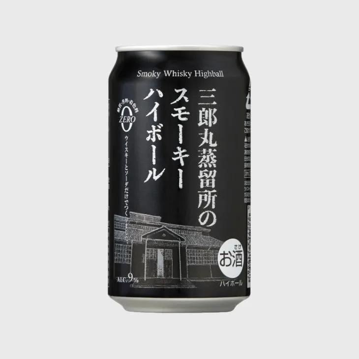 三郎丸蒸留所 三郎丸蒸留所のスモーキーハイボール 9% 350ml 48本