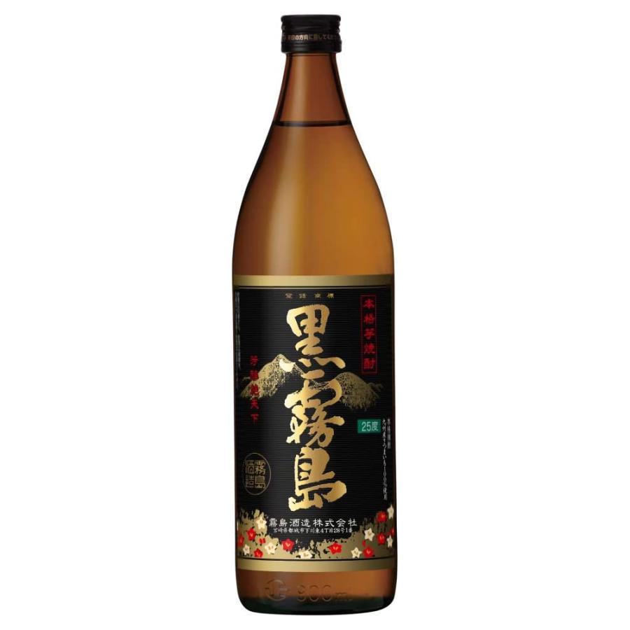 バナナ　黒霧島 900ml 25% 焼酎 12本セット 霧島酒造 黒霧島 25度 900ml瓶 12本まとめ買い 関東 中部 近畿地方送料