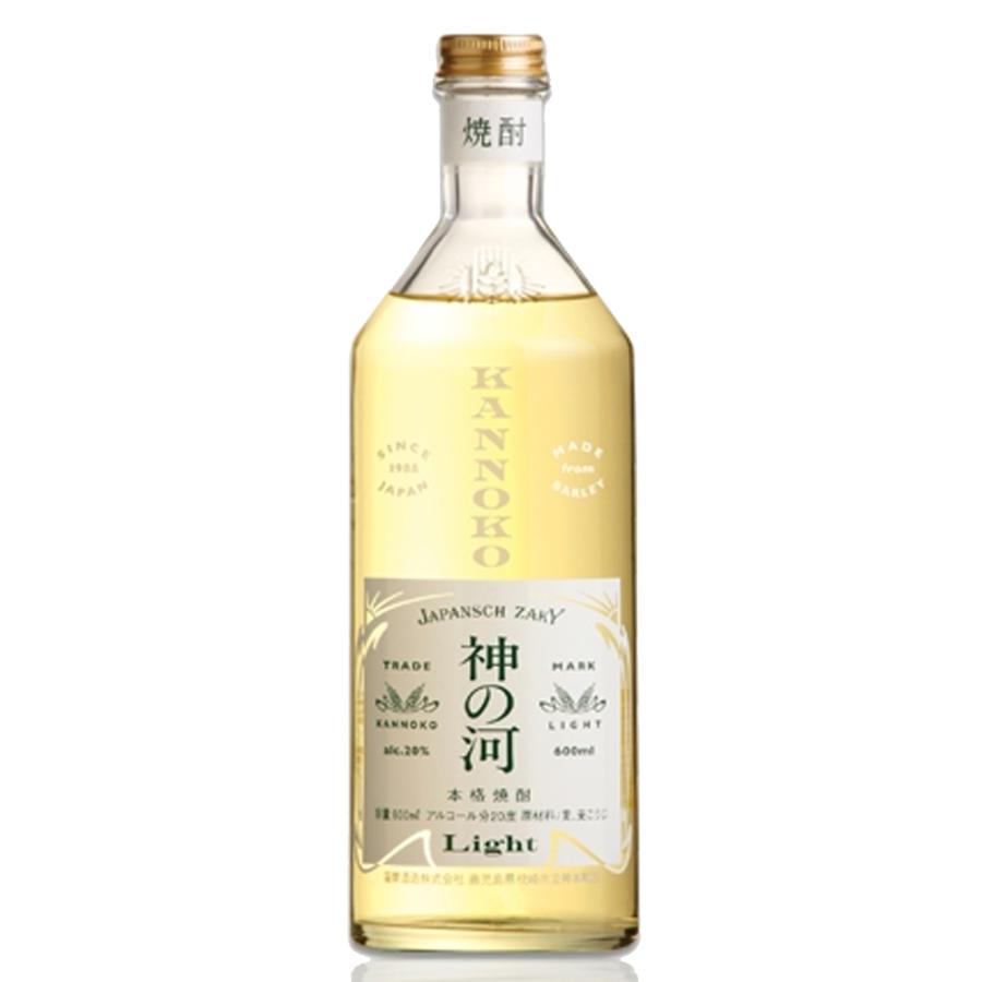 神の河Light 20度 600 ml 6本まとめ買い 薩摩酒造 麦焼酎 神の河ライト