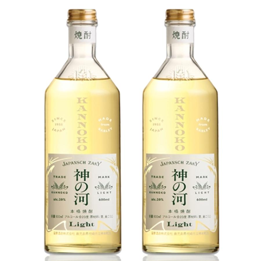 神の河 神の河Light 20度 600 ml 12本まとめ買い 関東 中部 近畿地方 