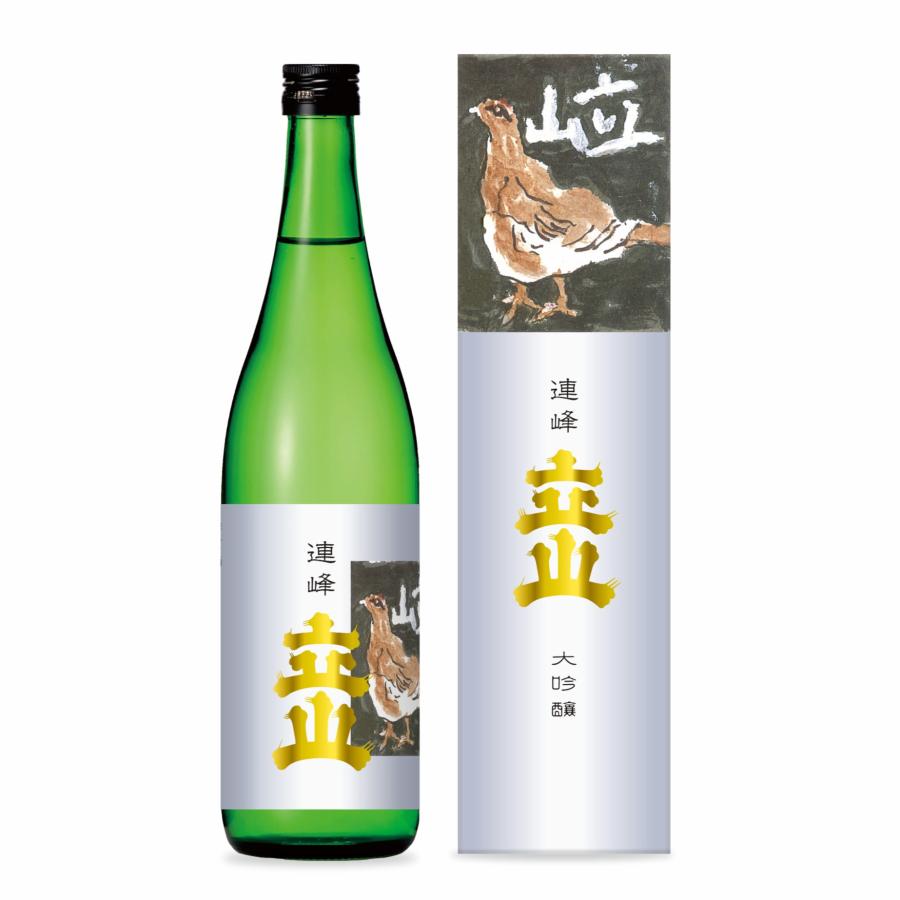 立山酒造 立山 連峰 大吟醸 720ml カートン入 関東 中部 近畿地方送料