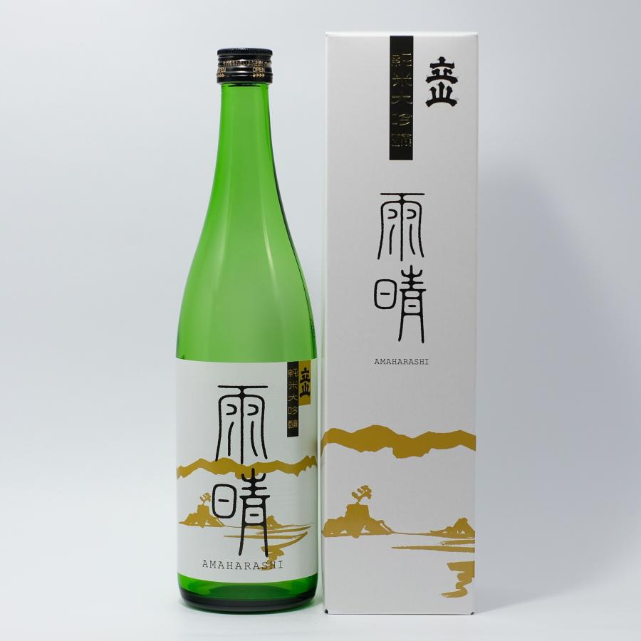立山酒造 立山 純米大吟醸 雨晴 あまはらし 720ml カートン入 関東