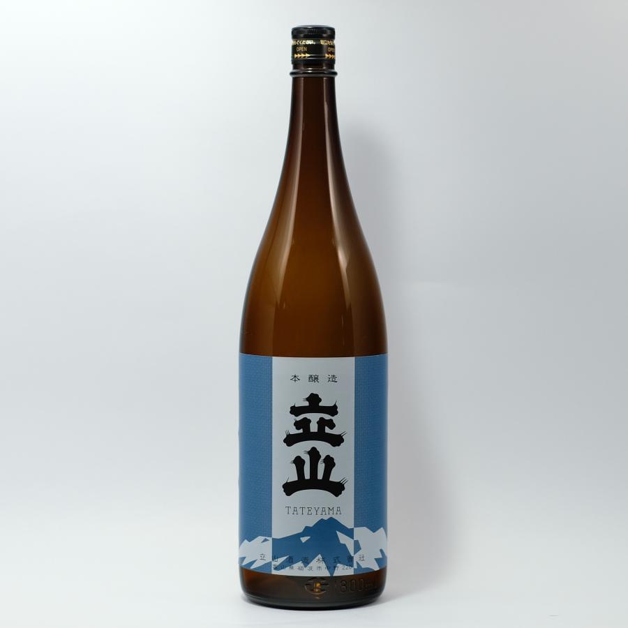 立山酒造 立山 本醸造 1800ml 6本まとめ買い 関東 中部 近畿地方送料
