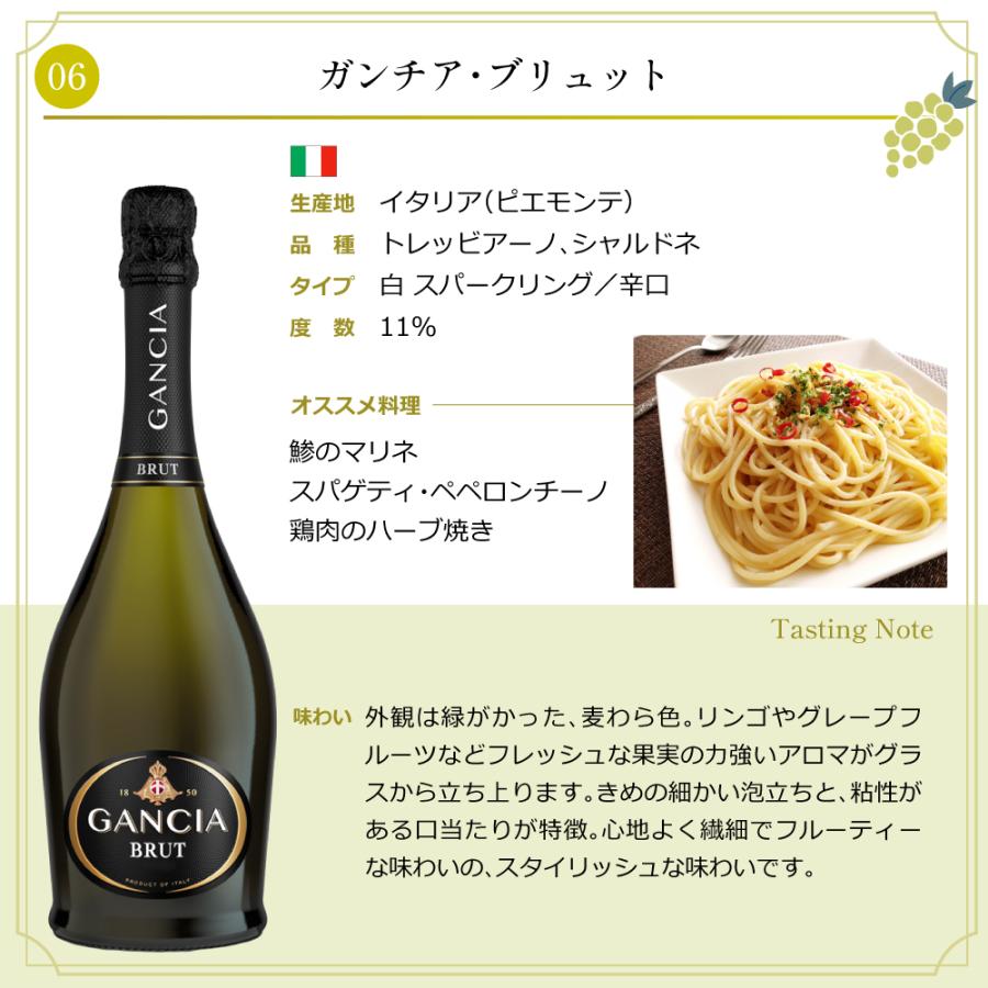 送料無料 6本セット】エノテカ 厳選 スパークリング ワイン 白 750ml