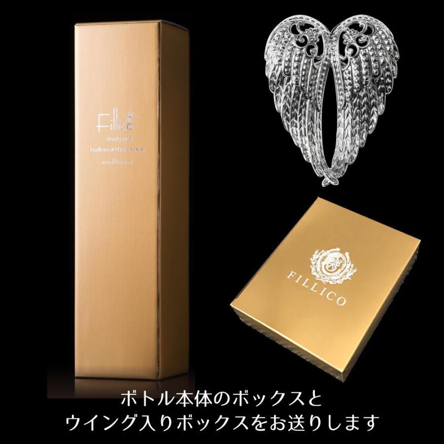 【送料無料】Fillico フィリコ ジュエリーウォーター エレガントブラック クイーン 箱付 ウイング付 720mlの画像