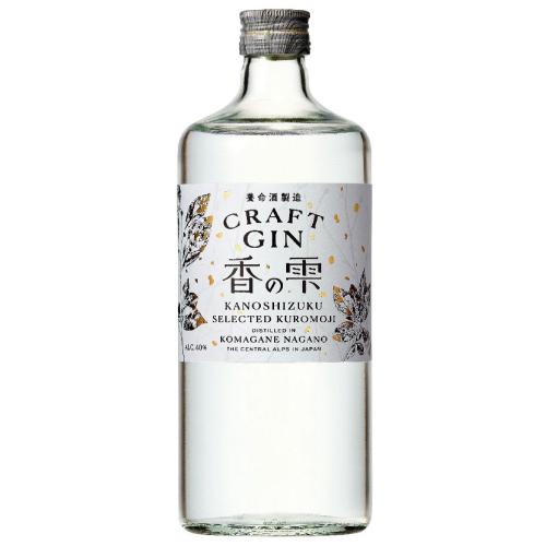 養命酒製造 クラフトジン 香の雫（かのしずく）40% 700ml 箱なし