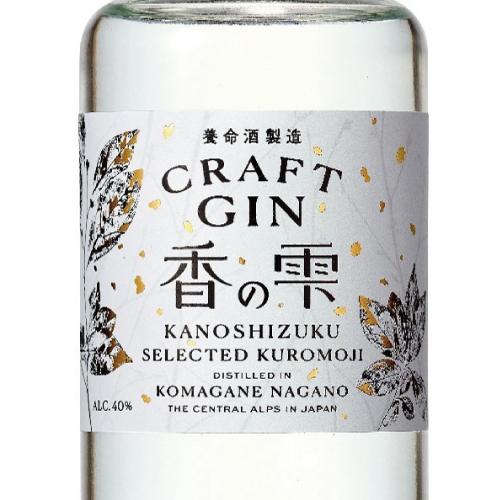 養命酒製造 クラフトジン 香の雫（かのしずく）40% 700ml 箱なし