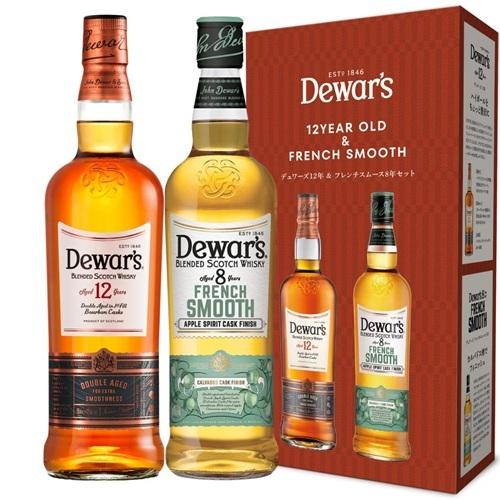 デュワーズ 【ギフトセット】 12年 40% & フレンチスムース 8年 40