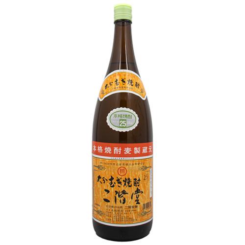 二階堂 大分 むぎ焼酎 25% 1800ml 二階堂酒造 箱なし むぎ 麦 焼酎