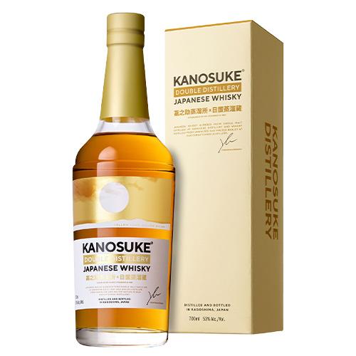嘉之助 DOUBLE DISTILERY ダブル ディスティラリー 53% 700ml 箱付 ジャパニーズ ウイスキー : SAKE ...