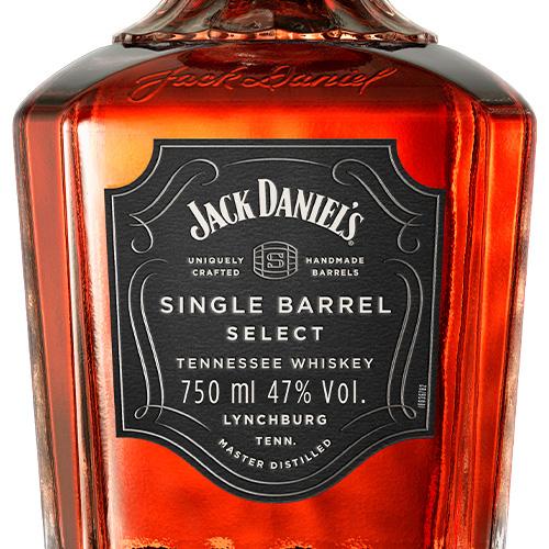 Jack Daniel's 750ml ジャックダニエル　シングルバレル JACK DANIEL'S（ジャックダニエル） シングルバレル セレクト 47