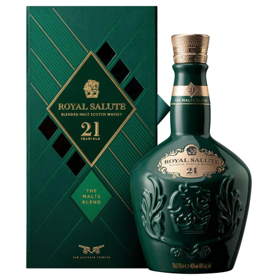 正規輸入品】ローヤルサルート 21年 モルトブレンド 40% 700ml 箱付 